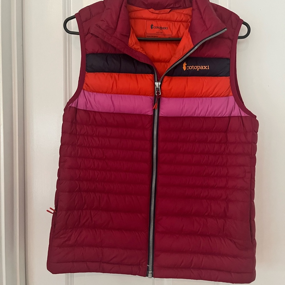 Compact vest
Women’s size small